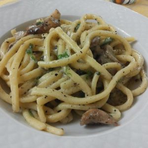 Scialatielli con porcini e tartufo